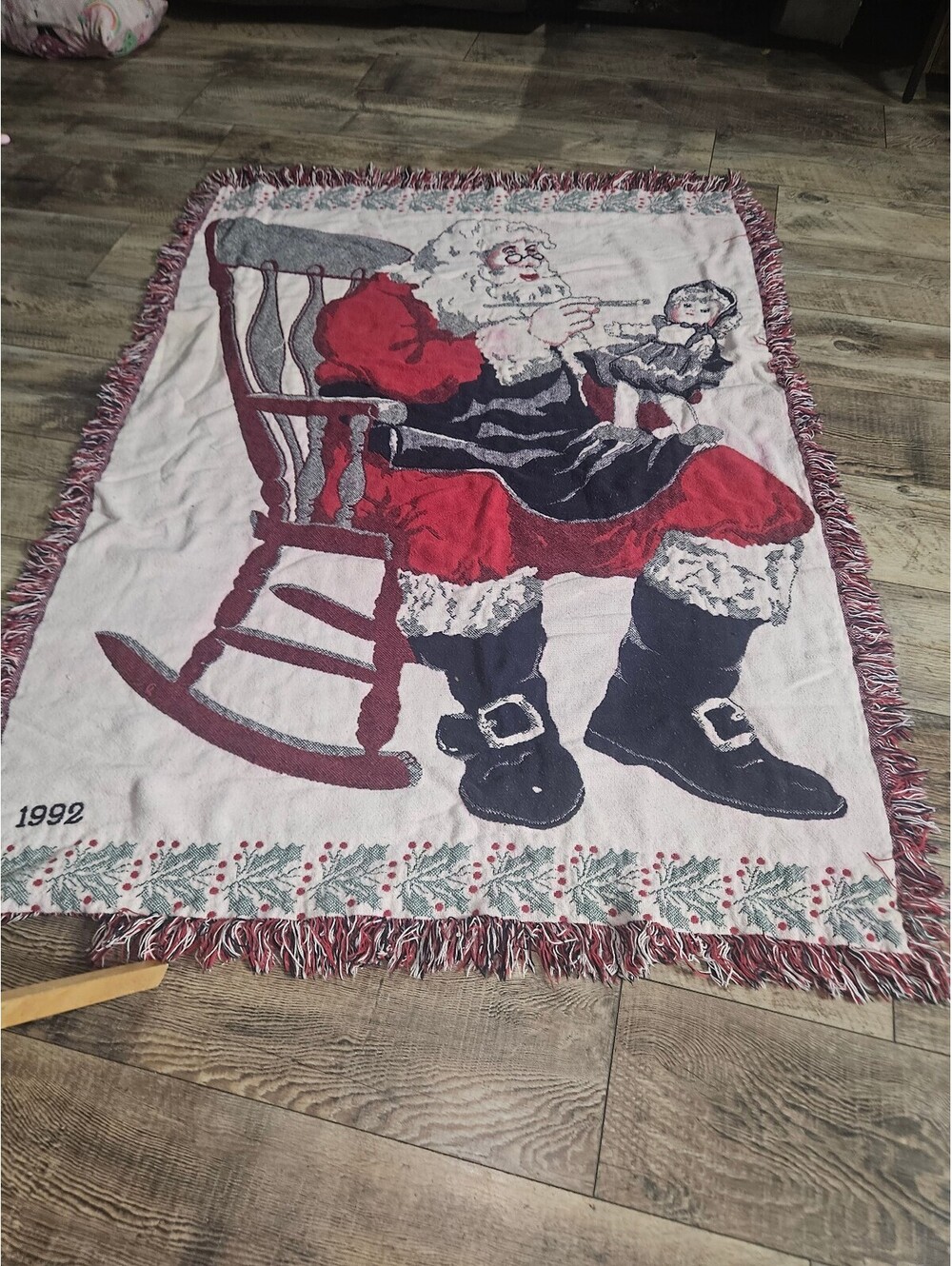 1992 Santa tapestry